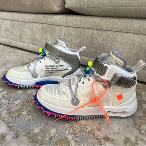Off-White x Nike Air Force 1 Mid White